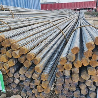 Cobre/6m/12m comprimento barra reforçada de aço carbono deformado para edifícios