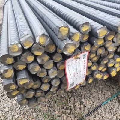 Cobre/6m/12m comprimento barra reforçada de aço carbono deformado para edifícios