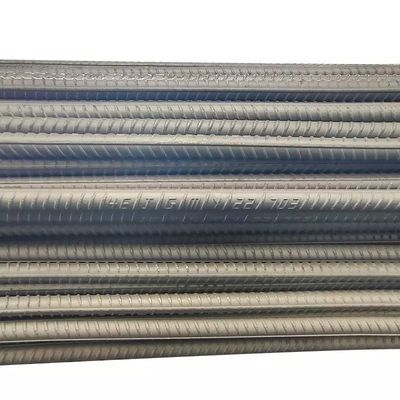 HRB500 HRB400 Hrb300 10mm/12mm/16mm Rebar de aço laminado a quente para construção personalizável