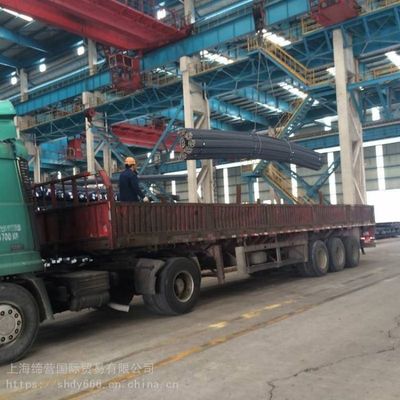 HRB400 HRB500 Barras de reforço de aço de fibra de vidro Barras de ferro deformadas Barras de aço Barras de construção Rebars Rodas de aço enroladas 6mm 8mm 10mm