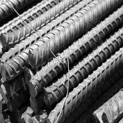 6 mm-32 mm HRB400 HRB500 Gr60 Rebar de aço carbono laminado a quente para construção de edifícios