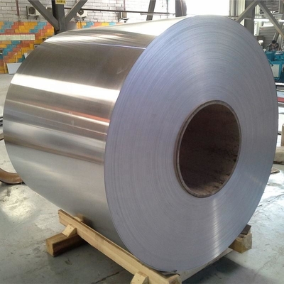 0.4 mm Espessura T2/T2.5 bobina de papel de alumínio com superfície de estanho e borda de fenda