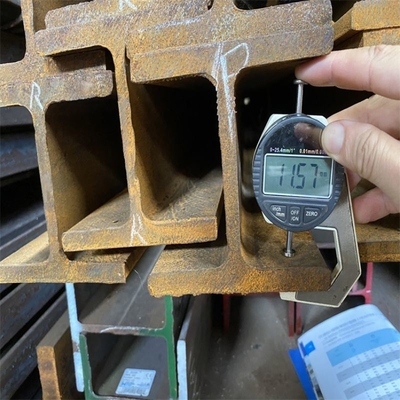 Aço de construção A36 / Ss400 / S235jr/S275jr/S355jjr/Q235 / Q355 Traças I laminadas a quente/Ângulo/Canais/Trasas H