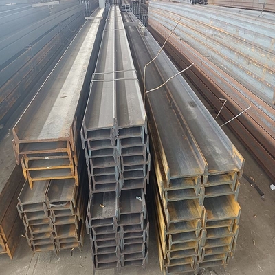 Aço estrutural S235jr S275jr S355jr Q235 Q355 Secção de viga I galvanizada soldada