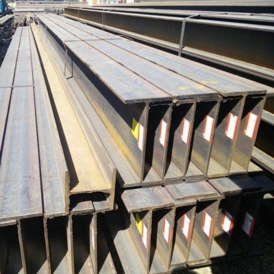 CIF Estrutura de aço Q235B Q345b H Formas de vigas de aço para altura 100-900mm ou sob medida
