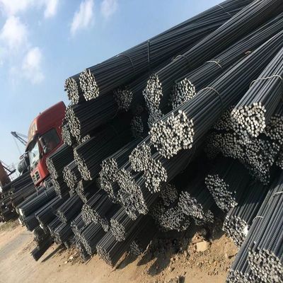 Pedido personalizado Construção de concreto laminado a quente HRB400 barra de aço deformada BS ASTM