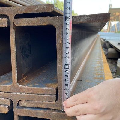 Q235 ASTM A36 Feixe H de aço carbono para vigas de suporte de telhado de aço e ABS de certificação