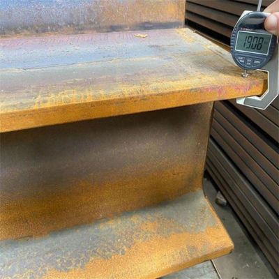 Estruturas profissionais de vigas H de aço laminadas a quente com tecnologia avançada