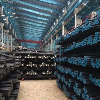 HRB400 HRB500 Barras de reforço de aço de fibra de vidro Barras de ferro deformadas Barras de aço Barras de construção 6mm 8mm 10mm Rebars Rodas de aço enroladas