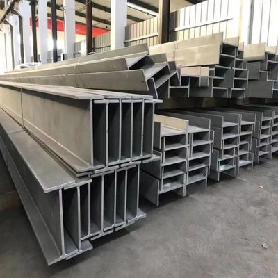 H vigas ASTM A572 S235 S355 para materiais de construção Tolerância 2% Espessura 5-500 mm