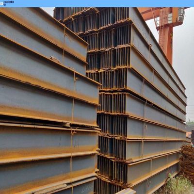 W6X15 W8X15 W8X10 Feixe de aço universal laminado a quente Feixe H-feixe de aço personalizado