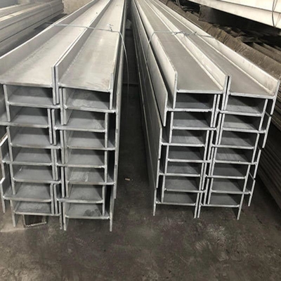 Galvanizado direto Q235 Q345 Aço carbono H-Beam AISI Altura 100-900mm laminado a frio quente