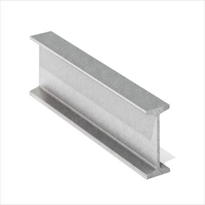 Construção de aço estrutural I feixe personalizado 100-900mm laminado a quente / frio ASTM A36 aço galvanizado Soldado