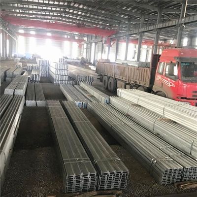 DIN Standard Q235 Q355 Feito a quente laminado a frio feixe de aço Bar ângulo de carbono Seção de aço canal feixe U feixe I perfil de aço H feixe