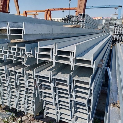 Feixe de perfil ASTM A36 Ferro Galvanizado Feixe de H Soldado/Feixe I/Seção de canal Feixe H Estrutural de Aço