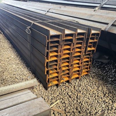 ASTM A36 JIS Ferramenta laminada a quente galvanizada com viga H Soldada S235jr Ferro estrutural I-Beam Ss400 U