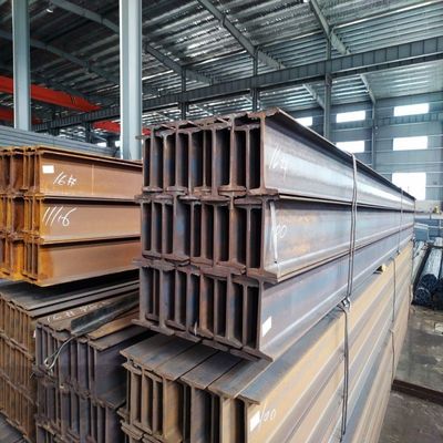 ASTM A36 JIS Ferramenta laminada a quente galvanizada com viga H Soldada S235jr Ferro estrutural I-Beam Ss400 U