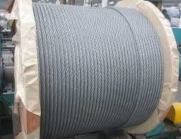 6*12 6*19 6*37 FC Iwrc Fios galvanizados de aço inoxidável com norma ASTM