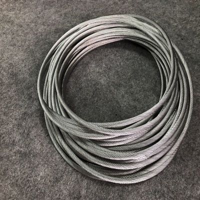 JIS padrão galvanizado cordas de aço com mandíbula dupla pedido personalizado