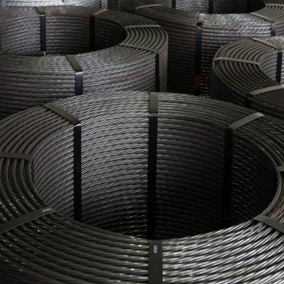 1*7 7*7 1*19 7*19 Fios de aço galvanizados com certificação ISO e superfície oleada