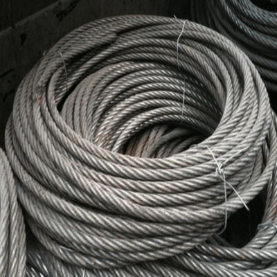 1*7 7*7 1*19 7*19 Fios de aço galvanizados com certificação ISO e superfície oleada