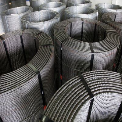 Fios de aço inoxidável revestidos para tratamento de galvanização em materiais não ligados