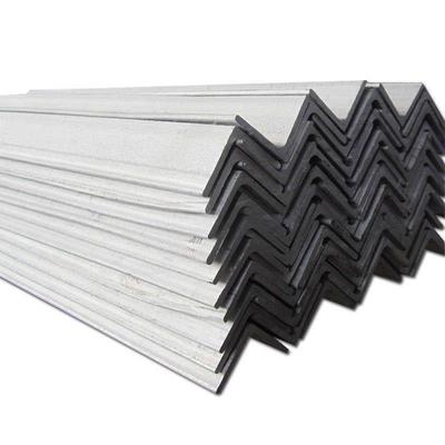Q235 Ss400 A36 ângulos de aço galvanizado laminado a quente/a frio espessura 3-20 mm comprimento personalizado