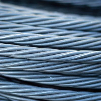 7 fios 1X7 1X19 7X7 15,2 mm 15,24 mm 12,7 mm PC Acero Galvanizado