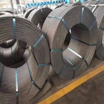 1*7/1*19/7*7/7*19 PVC/PP/PA/TPU revestido de aço inoxidável