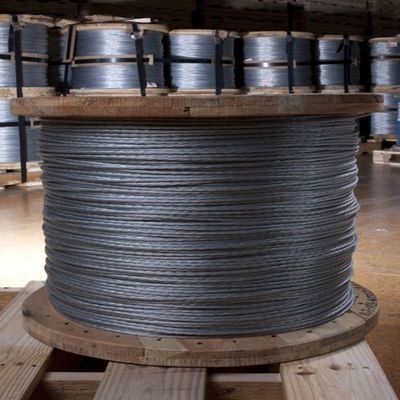 6*19 Fios de aço de corda 3mm-16mm para equipamentos de ginástica Cabos de guincho em 1,0mm-120mm de diâmetro