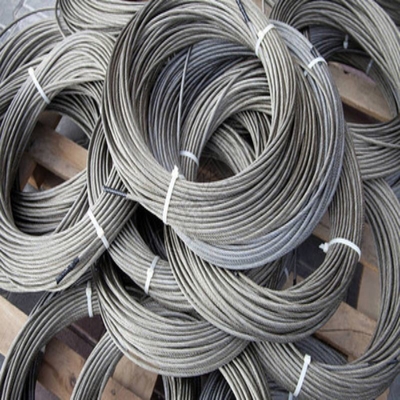Aço inoxidável de qualidade Q195/Q235 Macio Preto Recheado Ferro Metal Carbono Aço de Ligação