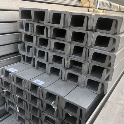 40-550 mm Tolerância 2% de aço inoxidável em conserva I-Beam U Channel Steel SUS 316 Inox