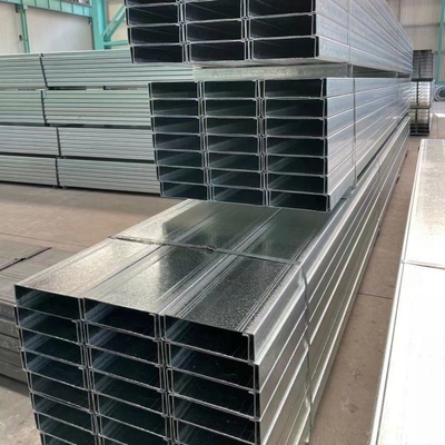 Aço galvanizado de viga ZC de canais U com superfície de rolamento a quente