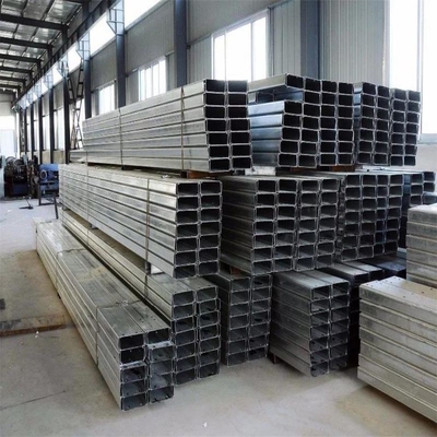 Aço galvanizado de viga ZC de canais U com superfície de rolamento a quente