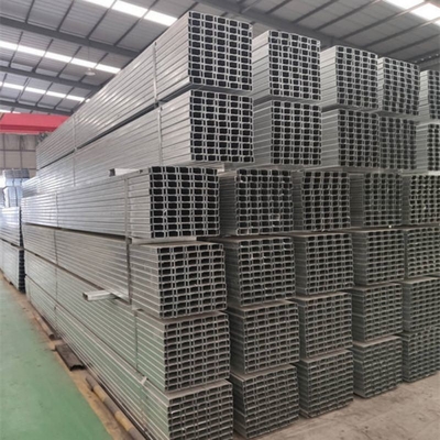 Aço galvanizado de viga ZC de canais U com superfície de rolamento a quente