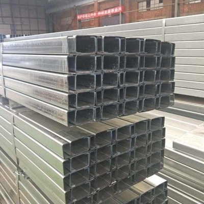Rolamento a quente Galvanizado U Beam Steel U Channel Structural Steel C Channel / C Profile