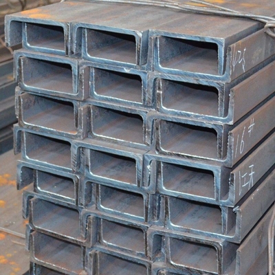 Canais de aço carbono laminados a quente / a frio JIS GB ASTM En DIN para entrega imediata