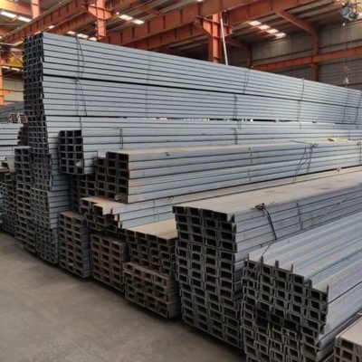 5-12 m de comprimento aço galvanizado não perfurado para aço estrutural