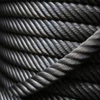 Fios de aço galvanizado PC de 6 mm não ligados para cabos/cordas/fios de núcleo oco