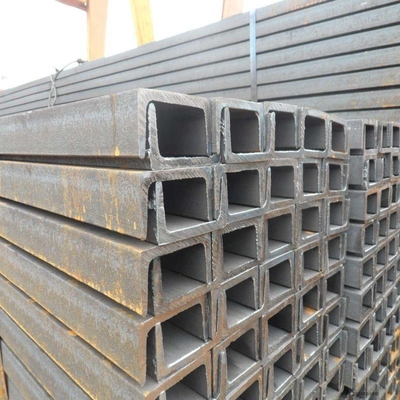 Espessura personalizada S355jr Canal de aço plano ou galvanizado 40-550mm Largura ou personalizado