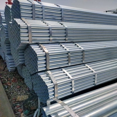 Tubo de aço galvanizado Tubo de aço carbono 1/4 &quot;-48&quot; Tubo de aço galvanizado galvanizado sem costura / soldado