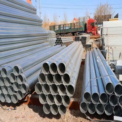Tubo de aço galvanizado laminado a quente Q235 Q355 S235jr S275jr Ss400 St37