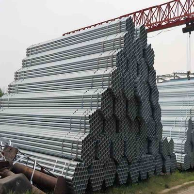 Tubo galvanizado DIP quente 30g-275g camada de zinco 1% Tolerância BS padrão para alta venda