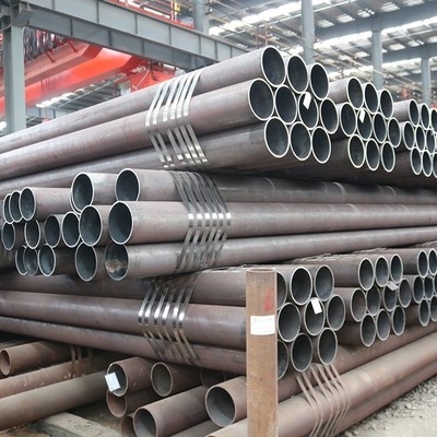 Tubos de aço inoxidável de qualidade redonda S235jr Soldados sem costura 1/2" a 4" 304/316 904 2205 ASTM/JIS