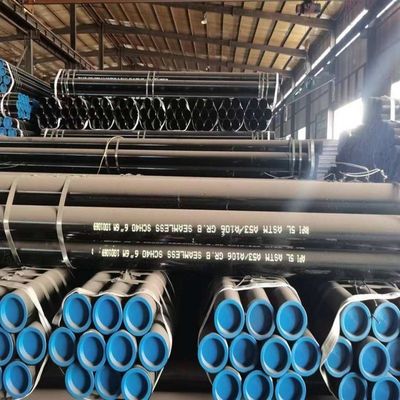 Tubos de aço de carbono laminados de alta frequência com roscas API5l para fins especiais 2"-48