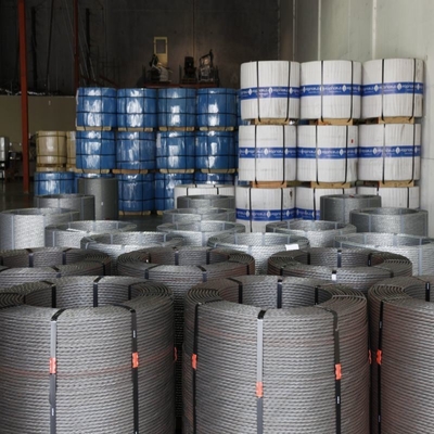 Cordas de arame com tolerância de 1% e padrão ASTM aprovado pela certificação ISO9001 CE SGS