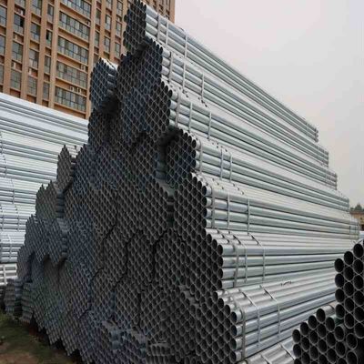 Tubo de aço galvanizado redondo sem costura ASTM A106 Sch 40 ERW