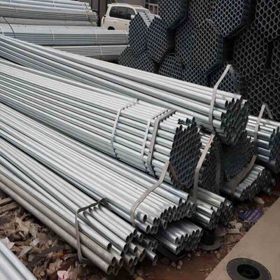 Tubo de aço galvanizado redondo sem costura ASTM A106 Sch 40 ERW