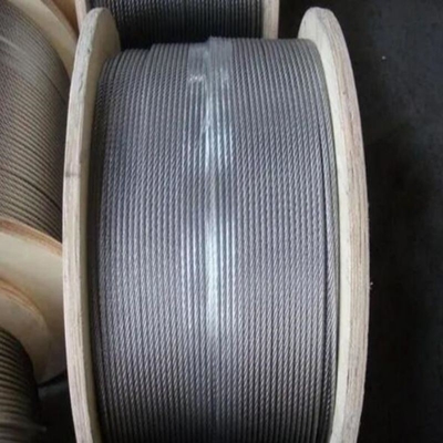 Certificação CE Grau de aço inoxidável Brilhante Liso Redondo Filamento de fio de corda Versátil