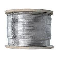 Fios de aço não ligados de superfície espiral 35wx7- 24mm para guindaste
